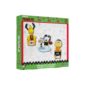 Green Bay Packers NFL Peanuts Bobblehead Advent Calendar (PREORDER - SHIPS LATE OCTOBER)
