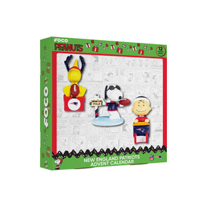 New England Patriots NFL Peanuts Bobblehead Advent Calendar (PREORDER - SHIPS LATE OCTOBER)