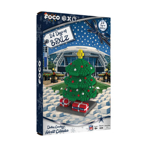 Dallas Cowboys NFL BRXLZ Tree Advent Calendar