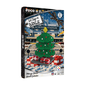 Pittsburgh Steelers NFL BRXLZ Tree Advent Calendar