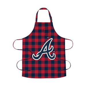 Atlanta Braves MLB Plaid Apron
