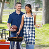 Los Angeles Dodgers MLB Plaid Apron