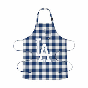 Los Angeles Dodgers MLB Plaid Apron