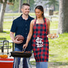 St Louis Cardinals MLB Plaid Apron