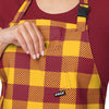 Iowa State Cyclones NCAA Plaid Apron