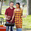 Iowa State Cyclones NCAA Plaid Apron