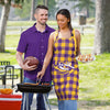 LSU Tigers NCAA Plaid Apron