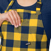 Michigan Wolverines NCAA Plaid Apron