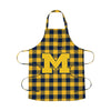 Michigan Wolverines NCAA Plaid Apron