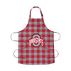 Ohio State Buckeyes NCAA Plaid Apron