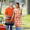 Oklahoma State Cowboys NCAA Plaid Apron