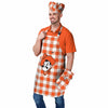 Oklahoma State Cowboys NCAA Plaid Apron