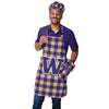 Washington Huskies NCAA Plaid Apron