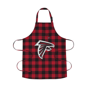 Atlanta Falcons NFL Plaid Apron