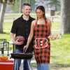 Cincinnati Bengals NFL Plaid Apron