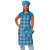 Detroit Lions NFL Plaid Apron