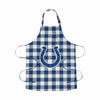 Indianapolis Colts NFL Plaid Apron