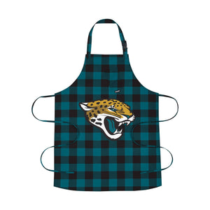 Jacksonville Jaguars NFL Plaid Apron