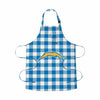 Los Angeles Chargers NFL Plaid Apron