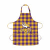 Minnesota Vikings NFL Plaid Apron