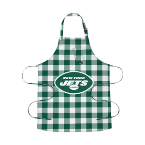 New York Jets NFL Plaid Apron