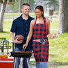 New England Patriots NFL Plaid Apron