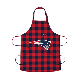 New England Patriots NFL Plaid Apron