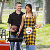 Pittsburgh Steelers NFL Plaid Apron