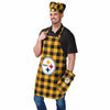 Pittsburgh Steelers NFL Plaid Apron