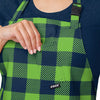 Seattle Seahawks NFL Plaid Apron