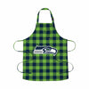 Seattle Seahawks NFL Plaid Apron