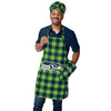 Seattle Seahawks NFL Plaid Apron