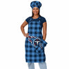 Tennessee Titans NFL Plaid Apron