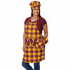 Washington Commanders NFL Plaid Apron