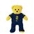 Michigan Wolverines NCAA 2023 Football National Champions Blake Corum Team Beans Embroidered Player Bear