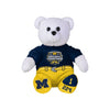 Michigan Wolverines NCAA 2023 Football National Champions Team Beans Embroidered Bear