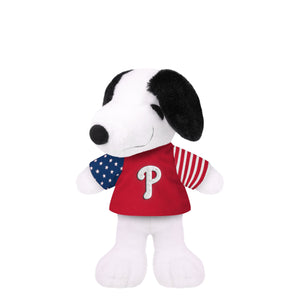 Philadelphia Phillies MLB USA Flag Snoopy Peanuts Team Jersey Plush (PREORDER - SHIPS EARLY APRIL)