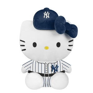 New York Yankees MLB Team Color Bow Seated Hello Kitty® Jersey Plush