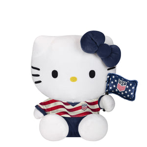 US National Soccer Team Color Bow Hello Kitty® Jersey Plush (PREORDER - SHIPS MID AUGUST)