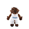 Oklahoma City Thunder NBA Rumble the Bison Small Plush Mascot