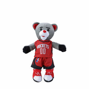 Houston Rockets NBA Clutch the Rocket Bear Small Plush Mascot
