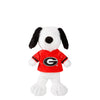 Georgia Bulldogs NCAA Snoopy Peanuts Team Jersey Plush