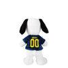 Michigan Wolverines NCAA Snoopy Peanuts Team Jersey Plush