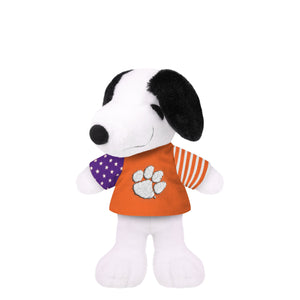 Clemson Tigers NCAA USA Flag Snoopy Peanuts Team Jersey Plush (PREORDER - SHIPS EARLY APRIL)