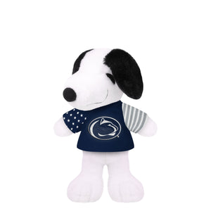 Penn State Nittany Lions NCAA USA Flag Snoopy Peanuts Team Jersey Plush (PREORDER - SHIPS EARLY APRIL)