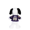 Baltimore Ravens NFL Snoopy Peanuts Team Jersey Plush