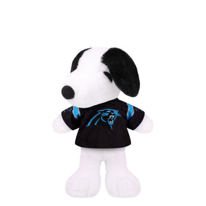 Carolina Panthers NFL Snoopy Peanuts Team Jersey Plush