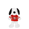 San Francisco 49ers NFL Snoopy Peanuts Team Jersey Plush