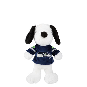 Seattle Seahawks NFL Snoopy Peanuts Team Jersey Plush