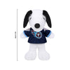 Tennessee Titans NFL Snoopy Peanuts Team Jersey Plush